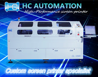 smt line solutions vision screen printer machines